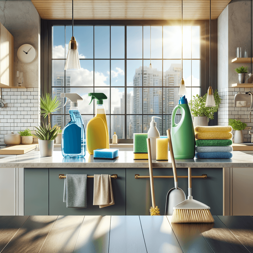 Essential Basic Cleaning Supplies for Your Apartment