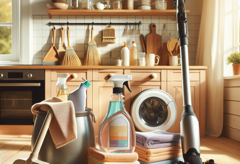 Cleaning Materials You Need at Home