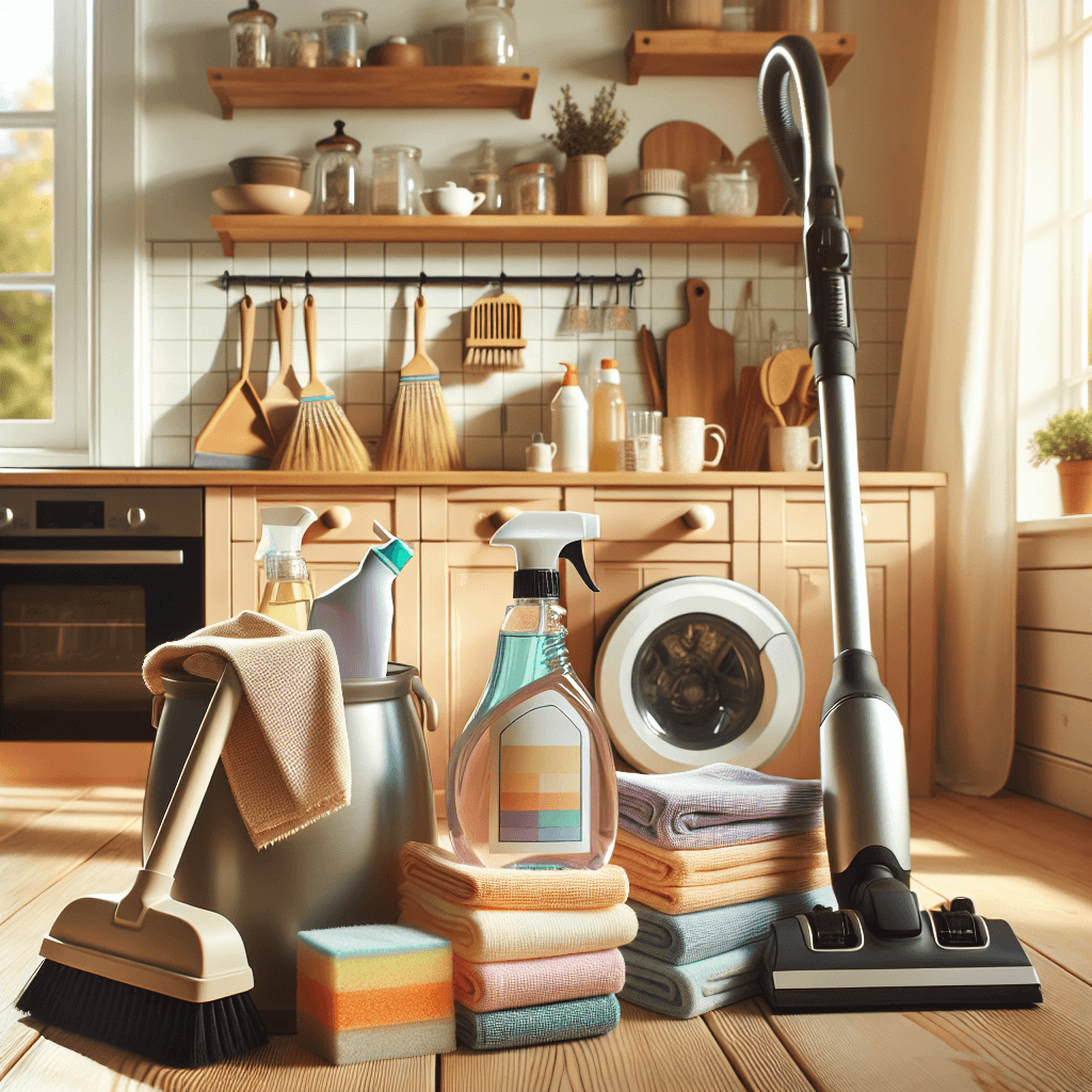 Cleaning Materials You Need at Home