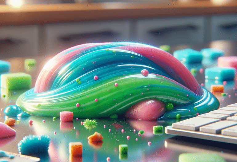 How to Make Simple Cleaning Slime in Minutes