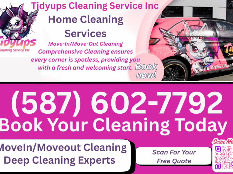 Tidyups Cleaning Service Inc