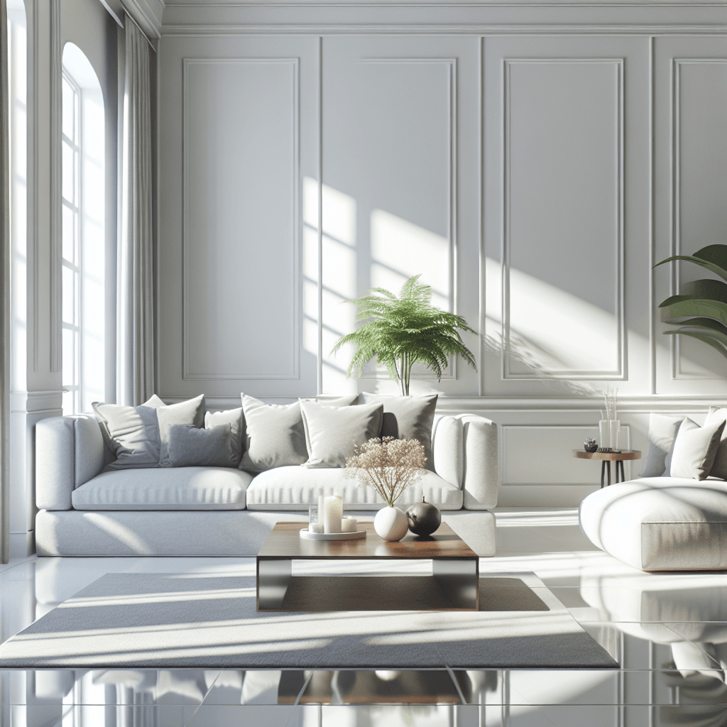 A clean and serene living space highlighting the importance of deep cleaning services.